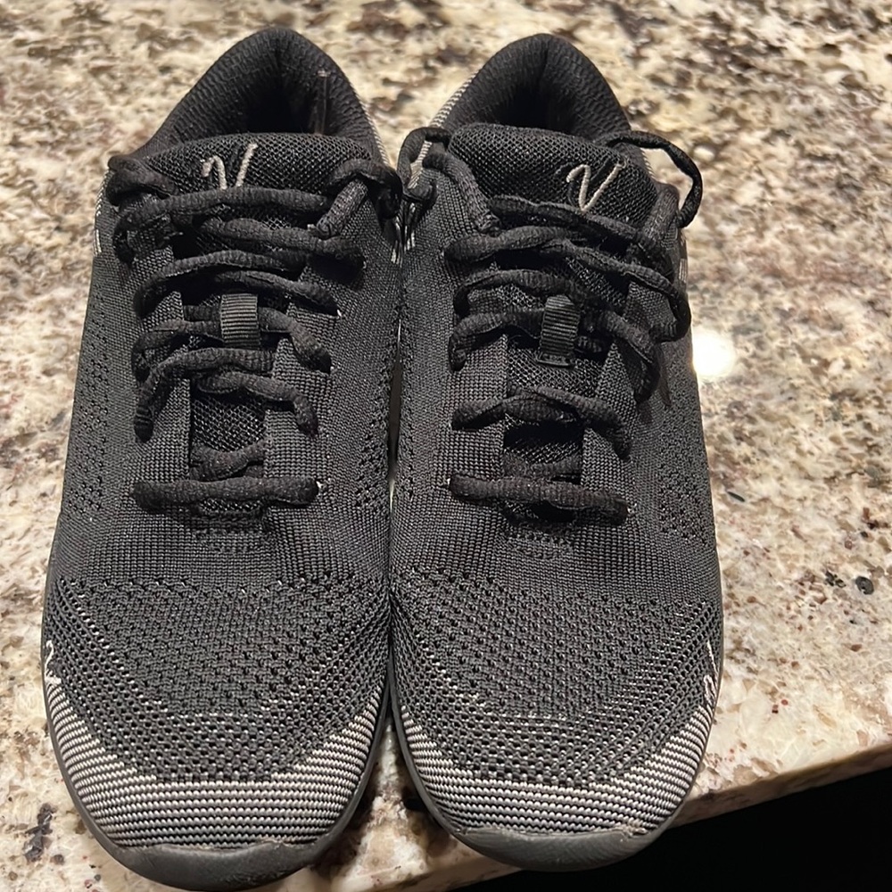 Varsity black cheer shoes size 9